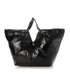 UNBILLION カシュカシュ cachecache / メタリックギャザーパッカブルトート