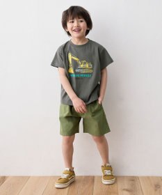 ANY KIDS 車プリント 半袖Tシャツ