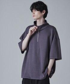 WEGO ドロストスーパーBIGハーフジップT（S）