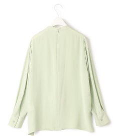 ICB 【WEB限定カラーあり・速乾・洗える】BackSatinAmunzen スカーフタイブラウス