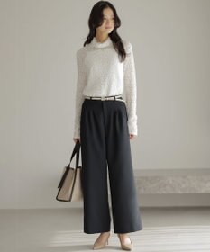 組曲 シュットクロスワイド パンツ