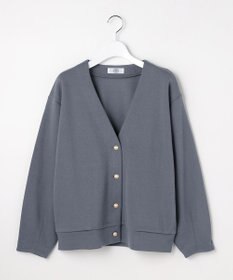 J.PRESS LADIES ジャージー Vネック カーディガン