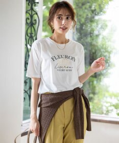 ANY SIS 【洗える】ロゴ刺繍 Tシャツ
