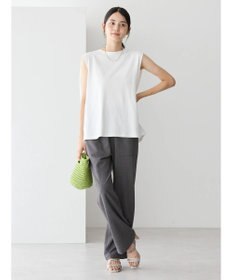 AMERICAN HOLIC 接触冷感ショルダータックノースリーブプルオーバー