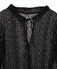 Green Parks ２ＷＡＹリボン付きレースシャツ