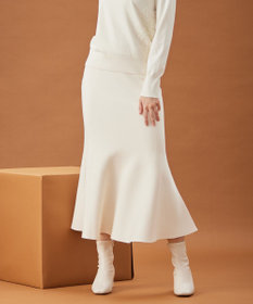 BEIGE， WILLOW / ニットスカート