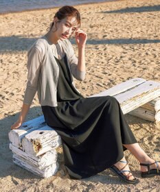 Tiaclasse シアーショートカーディガン