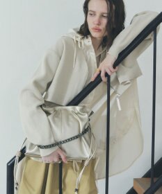 YECCA VECCA 2wayチェーンギャザーバッグ