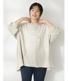 CRAFT STANDARD BOUTIQUE プリント裏毛チュニック