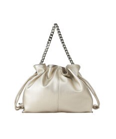 YECCA VECCA 2wayチェーンギャザーバッグ