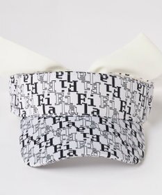 FILA GOLF／marie claire 【FILA GOLF】取り外し可能リボン付きサンバイザー