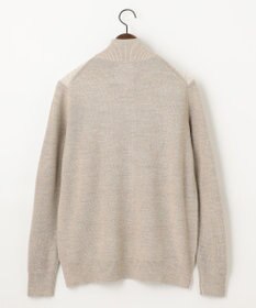 JOSEPH ABBOUD 【イタリア糸使用/洗える】メリノブレンドモール ジップ ニット ブルゾン