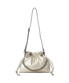 YECCA VECCA 2wayチェーンギャザーバッグ