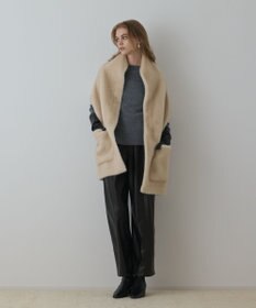 GRACE CONTINENTAL フェイクミンクストール