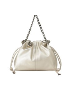 YECCA VECCA 2wayチェーンギャザーバッグ