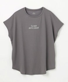 ANY ANYファンクションワイドフレンチスリーブTシャツ