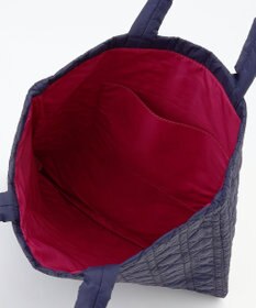 LA BAGAGERIE バイカラー　キルティングビッグトート