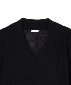 JOSEPH クリンクルリブ　Vネックニット