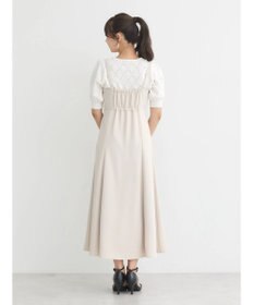 earth music&ecology 胸元ベルトキャミワンピース