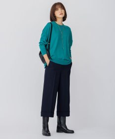 23区 【12色展開/新色追加】ウーステッドウール ビッグシルエット ニット