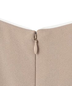 BEIGE， 【セットアップ対応】CINDY / 配色ライン クルーネックドレス