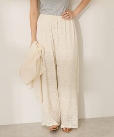 AMERICAN HOLIC プリーツレースパンツ