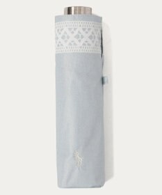MOONBAT 【WEB限定/ 遮光率100％/遮熱/UV】POLO RALPH LAUREN（ポロ ラルフローレン）晴雨兼用日傘 ワンポイント ポロポニー レース 折りたたみ傘