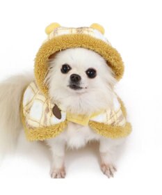 PET PARADISE ディズニー くまのプーさん ポンチョ 《チェック柄》 小型犬