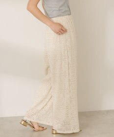 AMERICAN HOLIC プリーツレースパンツ