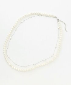 ANY ２連パールチェーンネックレス