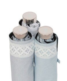 MOONBAT 【WEB限定/ 遮光率100％/遮熱/UV】POLO RALPH LAUREN（ポロ ラルフローレン）晴雨兼用日傘 ワンポイント ポロポニー レース 折りたたみ傘