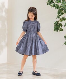 組曲 KIDS 【150-160㎝】チェック ワンピース