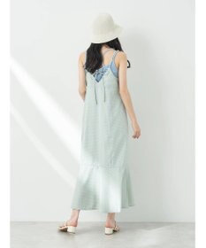 earth music&ecology チェックマーメイドキャミワンピース