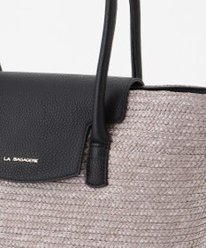 LA BAGAGERIE フラップかごトートバッグ