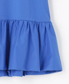 #Newans 【撥水・吸水速乾】コンビネーションペプラムチュニックカットソー