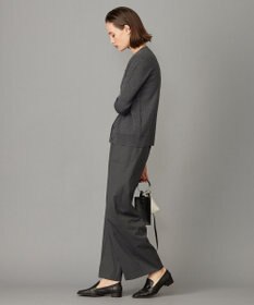 ICB 【洗える】エクストラファインメリノ カーディガン