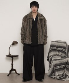 WEGO フェイクファーZIPブルゾン