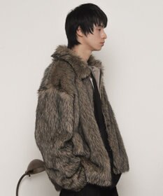 WEGO フェイクファーZIPブルゾン