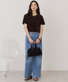 AMERICAN HOLIC シアーベロア配色プルオーバー