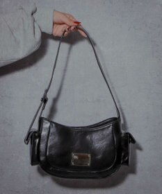 WEGO プレートデザインハトメバッグ