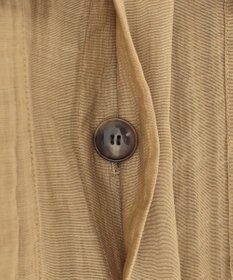 23区 【先行予約】リネンミックスシアースラブ ミリタリージャケット