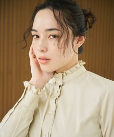 #Newans フリルカラーノーブルブラウス