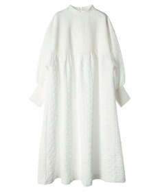 Green Parks armonia．異素材切替ワンピース