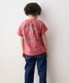 ANY KIDS バックプリント 半袖Tシャツ