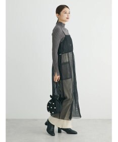 Green Parks ・ＥＬＥＮＣＡＲＥ　ＤＵＥ　チュールドロストキャミワンピ