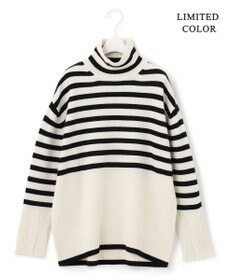 ICB 【新色追加・WEB限定カラーあり】 ソフトカシミヤミックス ハイネックニット