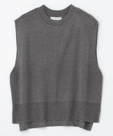 ANY 【洗濯機可】スリットニットベスト