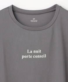 ANY ANYファンクションワイドフレンチスリーブTシャツ