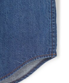 BEIGE， 【洗える】DELAUP / ダンガリー風コットンデニムシャツ