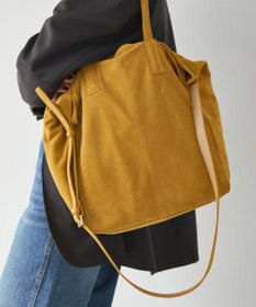 russet スエード2WAYトートバッグ(CE-1577)